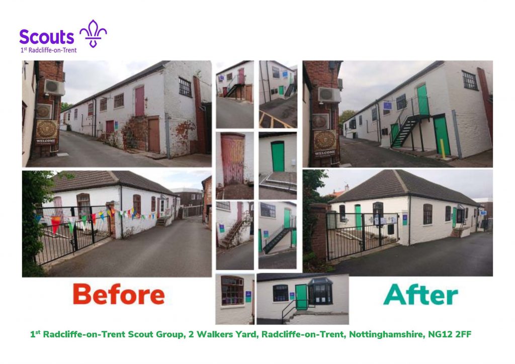 Scout Hall Redecoration
